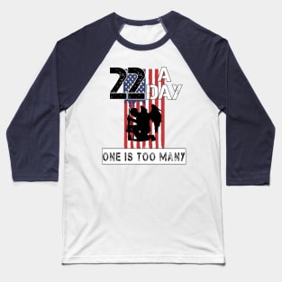 22 A Day Baseball T-Shirt